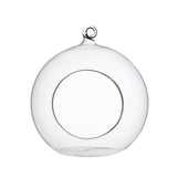 Boule en verre pour bougie chauffe-plat Ø 10 cm x 11,8 cm - 6 pièces