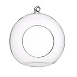 Boule en verre pour bougie chauffe-plat Ø 14 cm x 14,5 cm - 4 pièces