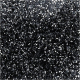 Paillettes Bio Noir, P: 0,4 mm, 10 g/ 1 tub