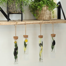 Reaction tube with cork and rope Ø3cm and 10cm high - Packlinq