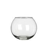 Pot boule en verre Ø 12 cm, H. 10 cm - 6 pièces