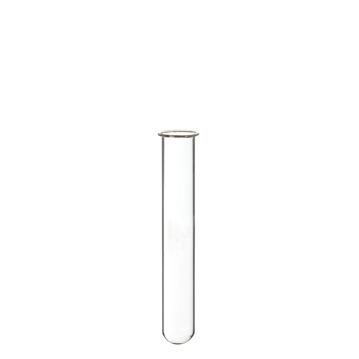 Tube à essai en verre, 2cm diamètre 12.5cm hauteur