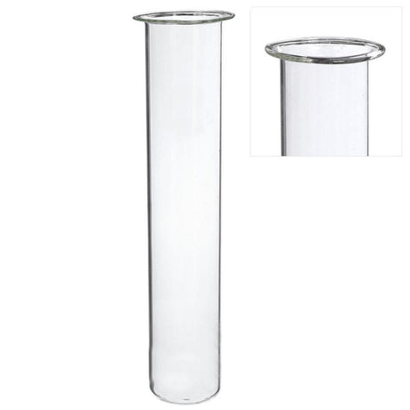 Test Tube Glass Ø4 h.28cm w. ring 