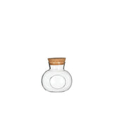 Sphère en verre avec bouchon en liège Ø 10 cm, H. 10 cm - 1 pièce