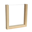 Wooden stand for dried flowers etc. 21cm high (1 pcs.) [IFS