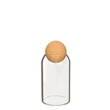 Terrarium en verre Sienna Ø 8,5 cm, H. 19 cm - 6 pièces