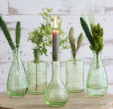 Flower vase Porto Ø7.5cm and 14.5cm high Green - Packlinq