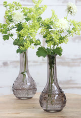 Flower vase Paris Ø7.5cm and 16cm high Grey - Packlinq