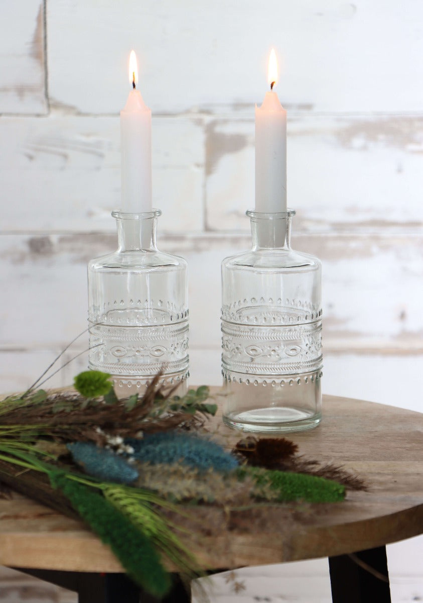 Flower vase Porto Ø7.5cm and 14.5cm high Clear - Packlinq