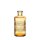 Flower vase Porto Ø7.5cm and 14.5cm high Ochre 