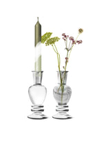 Vase Venice Transparent H: 155 x Ø57 mm - 12 Pcs