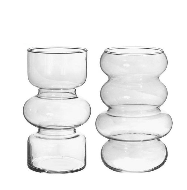 Flower vase Ø100 mm H: 180 mm Transparent 