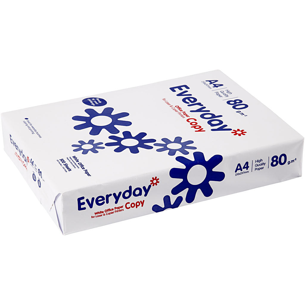 Papier à dessin A4, 210x297mm - 500 pcs