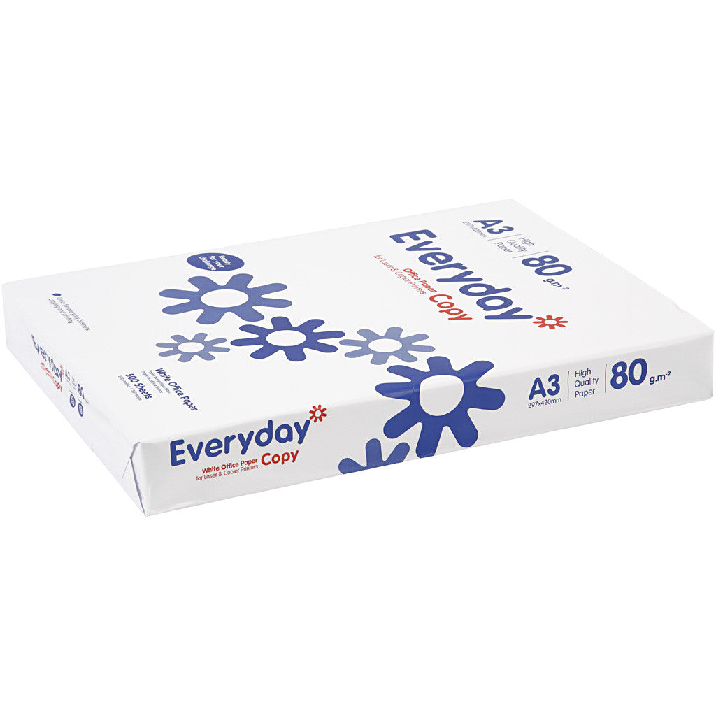 Papier à dessin A3, 297x420 mm - 500 pcs