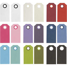 Etiquettes Couleurs divers30x60mm - 30x20 pcs