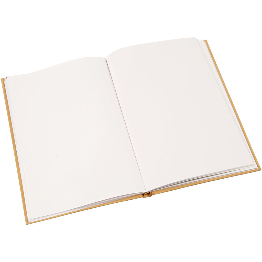 Carnet Marron A5, épaisseur 8 mm, 80 g, 1 pc