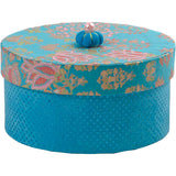 Boîtes rondes, P: 10+13+16 cm, H: 5+6.5+7.5 cm - 3 pcs