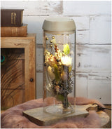 Tube à essai Ø80 h: 230 mm w. couvercle en liège solaire - 1 pc