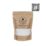 Bougie Pearlsand 400 g blanche - 6 pièces