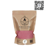Bougie parfumée Pearlsand 400 g rose - 6 pièces