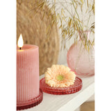 Coupelles en verre Kate Ø 10 cm, H. 6,5 cm, roses, lot de 4 - 6 pièces