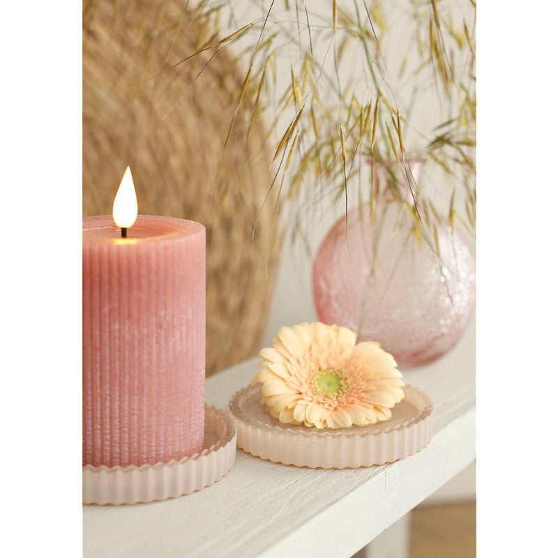 Coupelles en verre Kate Ø 10 cm, H. 6,5 cm, crème dépoli, lot de 4 - 6 pièces