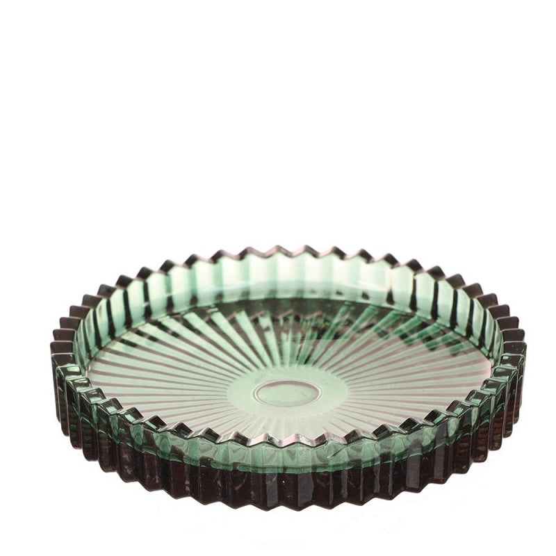 Coupelles en verre Kate Ø 10 cm, H. 6,5 cm, vert foncé, lot de 4 - 6 pièces