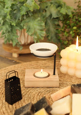 Porte-cube aromatique en bois - 1 pcs |Ecolinq.fr