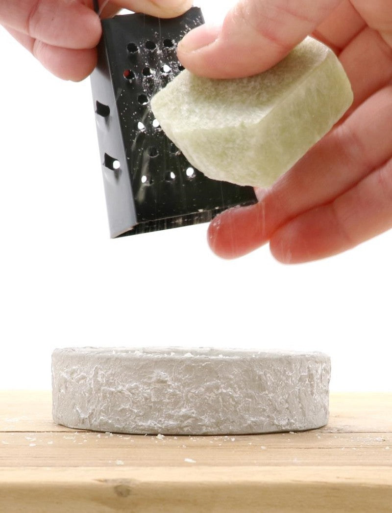 plat de cire à ciment gris clair Ø80 x H 20 mm - 12 pcs