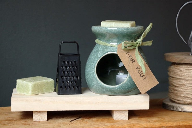 Plateau en ciment gris foncé 85x35x200 mm - 4 pcs