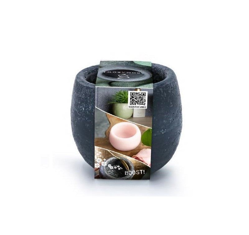 Bol aromatique Gris foncé Parfum de lavande Ø90x80mm - 6 Pcs