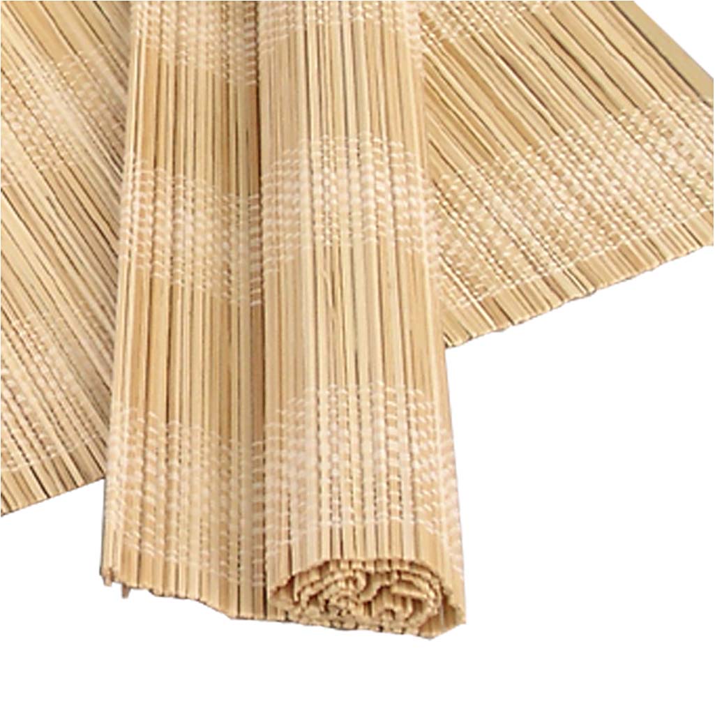 Tapis en bambou pour fabrication de sushi, 450x300mm - 4 pcs