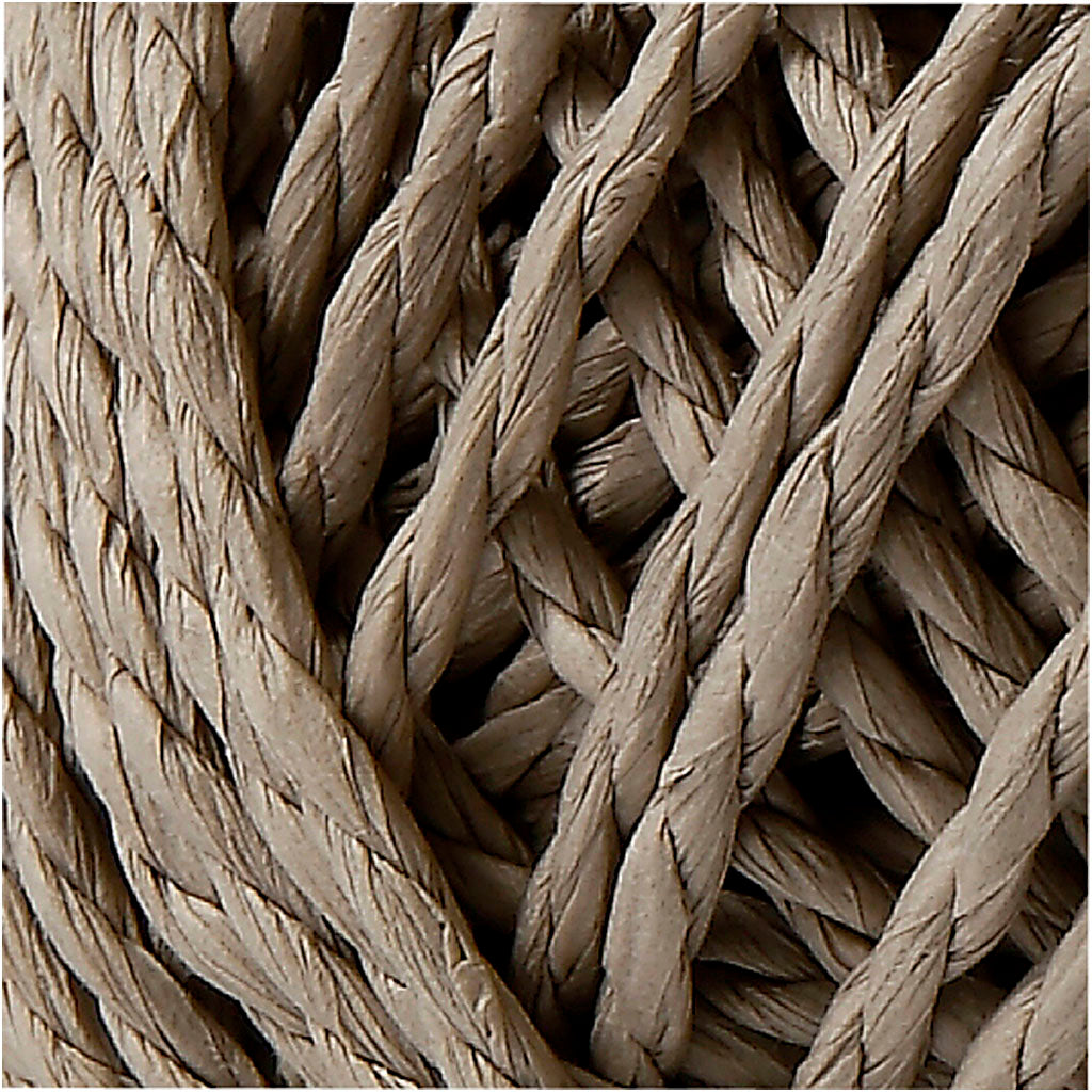 Ficelle en papier brun clair, 2.5 - 3 mm d'épaisseur