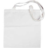 Sacs Shopping, taille 38x42cm, 145 g/m2, Blanc - 1 pc