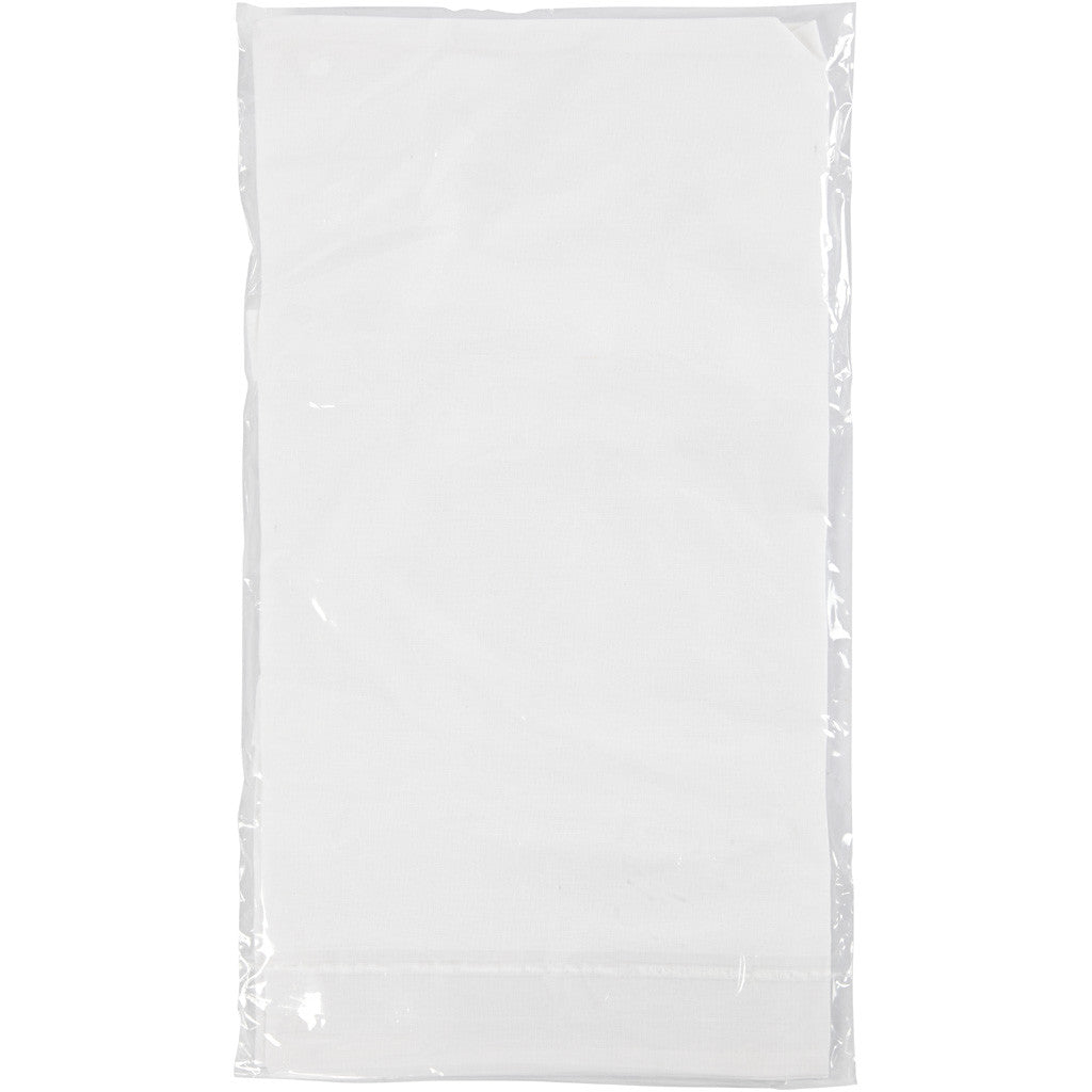 Sacs Shopping, taille 38x42cm, 145 g/m2, Blanc - 1 pc