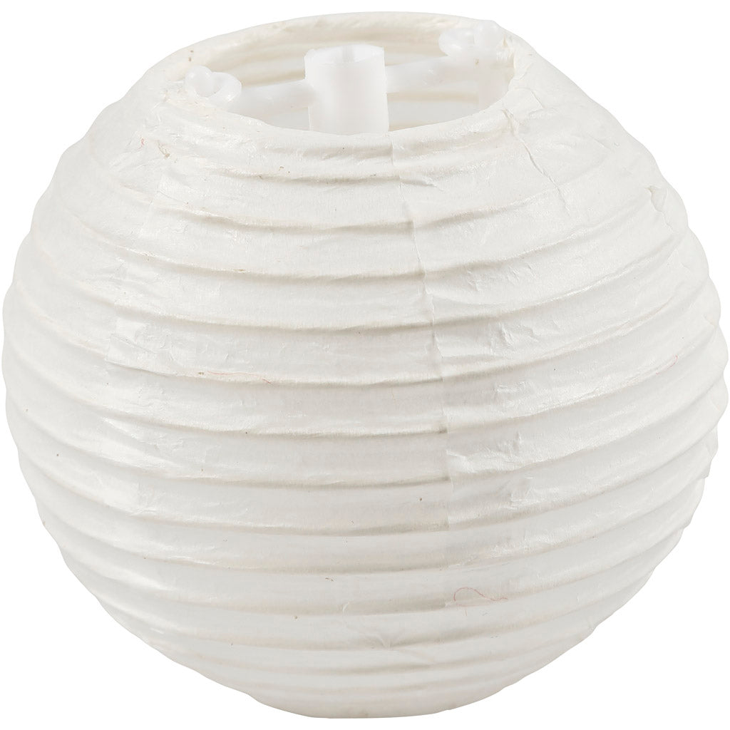 Paper Lamp, white, D: 7,5 cm 