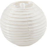 Paper Lamp, white, D: 7,5 cm 