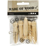 Corps de papillon, L: 5.5 cm, P: 15 mm, pin - 5 Feuilles