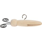 Corps de papillon, L: 5.5 cm, P: 15 mm, pin - 5 Feuilles