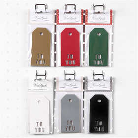 Etiquettes TO YOU Couleurs diverses, 50x100mm - 6x10 pcs