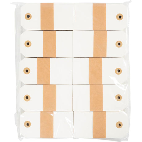 Manila Labels Natural 50x100mm 