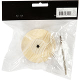 Crochet vêtements rond, P: 7 cm, profondeur 4.5 cm, pin