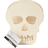 Crâne, H: 13,5 cm, prof. 3 cm, L: 11,5 cm, 1 pièce