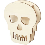 Crâne, H: 13,5 cm, prof. 3 cm, L: 11,5 cm, 1 pièce