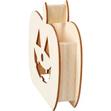 Crâne, Tête de citrouille, H: 13 cm, prof. 3 cm, L: 13,5 cm, 1 pièce