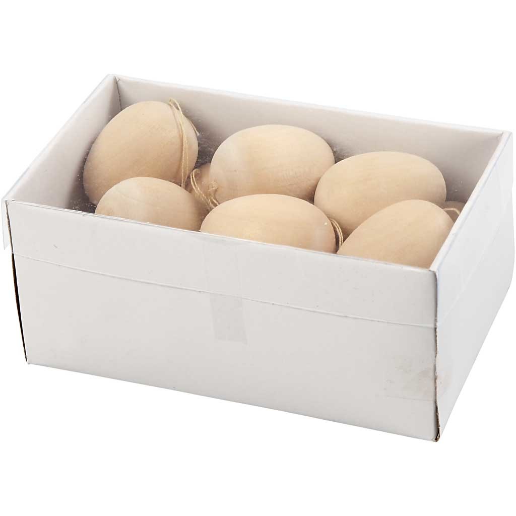 Oeuf, H: 40 mm, P: 30 mm, lotus - 15 pcs