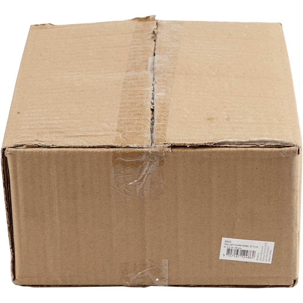 Bougeoir pour Bougies e chauffe-plat, H: 3,2 cm, P: 5 cm