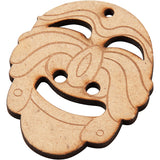 Masquà suspendre, taille 5.5-7 cm, épaisseur 4 mm