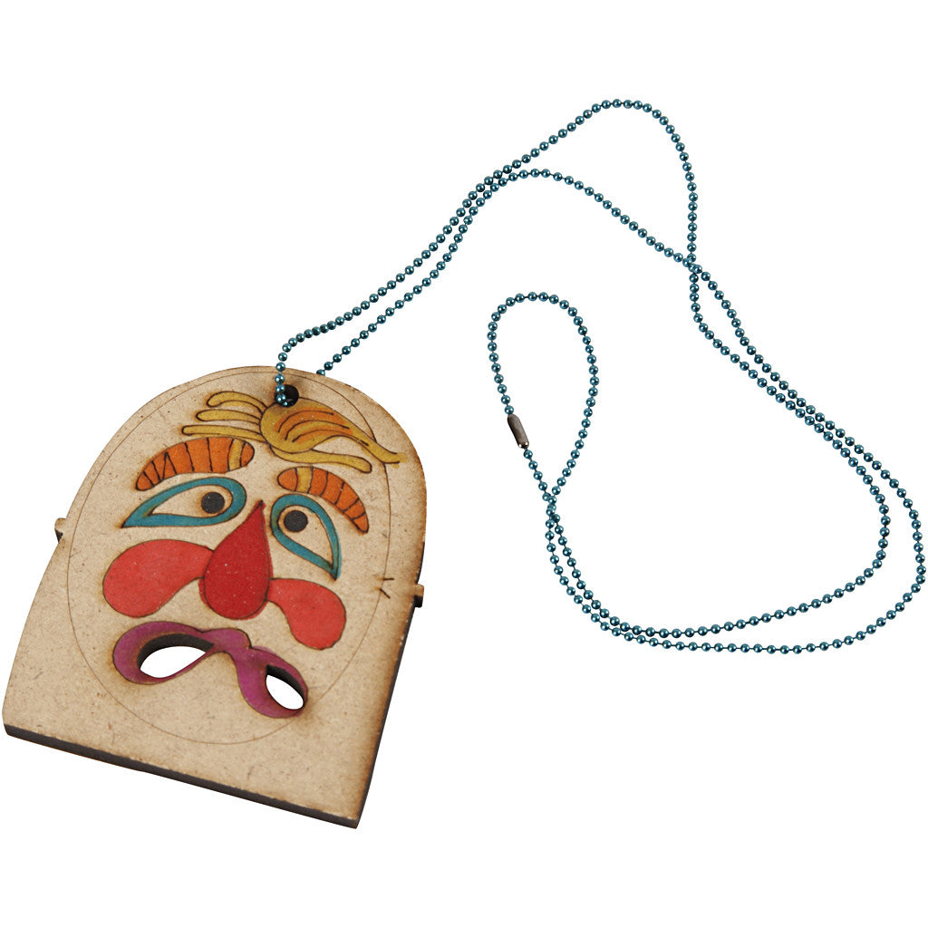 Masquà suspendre, taille 5.5-7 cm, épaisseur 4 mm