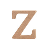 Letter, z, H: 8 cm, thickness 2 cm, MDF 
